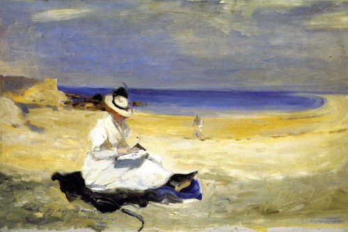 The Shore at Dornoch, Charles Conder