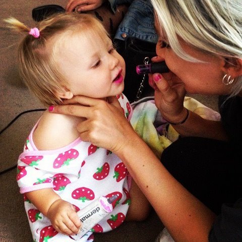 directionmustaches:  Happy 11 months Baby Lux  