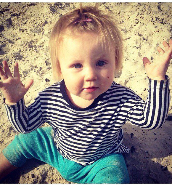 directionmustaches:  Happy 11 months Baby Lux  