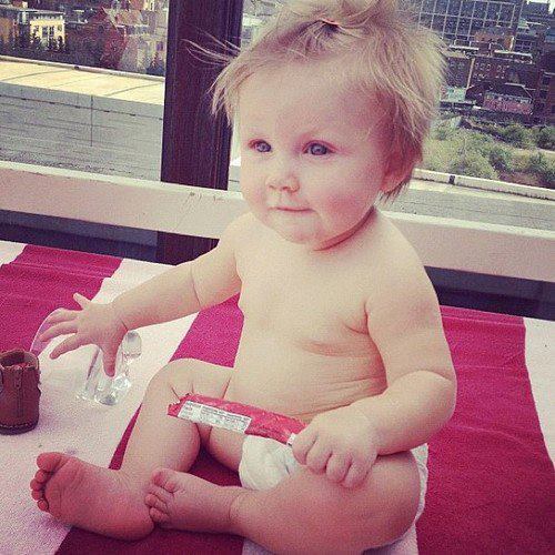 directionmustaches:  Happy 11 months Baby Lux  