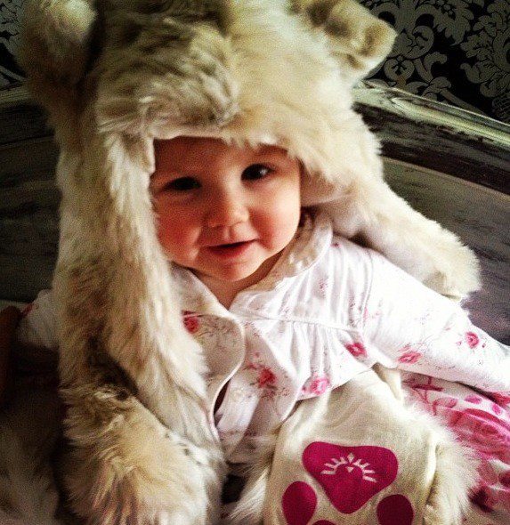directionmustaches:  Happy 11 months Baby Lux  