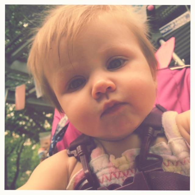 directionmustaches:  Happy 11 months Baby Lux  
