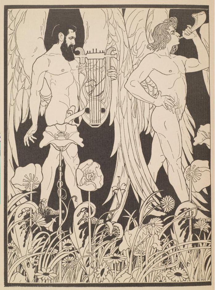 Illustration by Ephraim Mose Lilien (1906)
