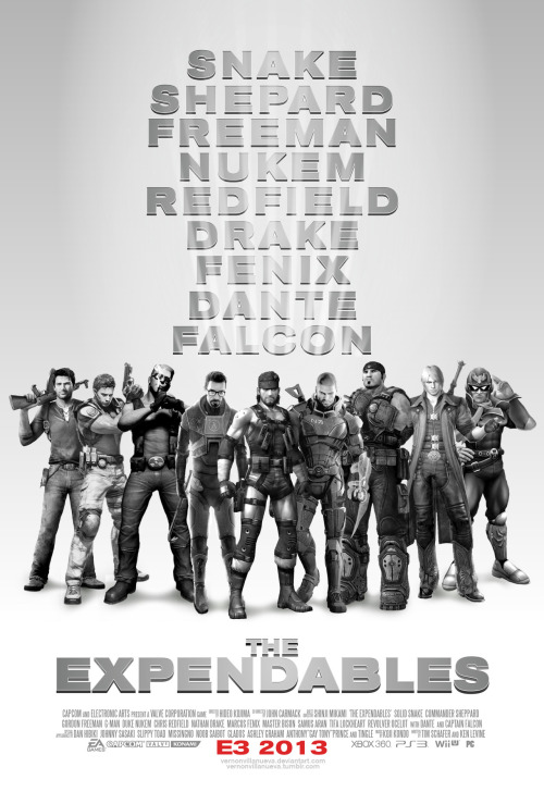 gamefreaksnz: The Expendables: Video Game Unit Created by Vernon Villanueva