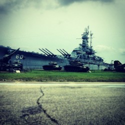 USS Alabama  (Taken with Instagram)