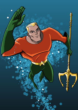comicsforever:  Aquaman Vs Black Manta //