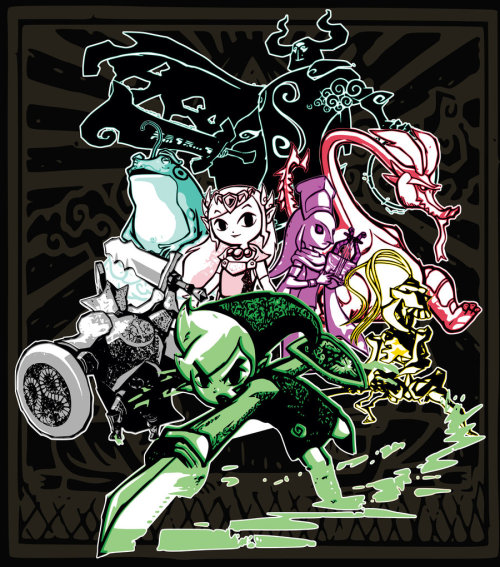 portal-to-hyrule:  The Legend - Wind Waker by ~beanzomatic 