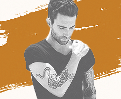 levine-adam:  “I spend most of my life naked. In fact, I often have to be told