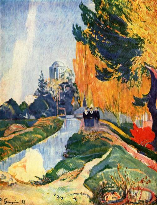 Les Alyscamps (1888) Paul Gauguin