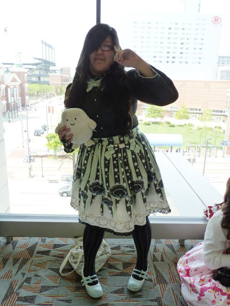 emmatherat:  teensyteatime:  Aaaaah it’s me at Otakon!  OMG! Please tell me where you got your skirt! I’ll be your best friend! 