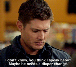 sabrina-is-with-the-winchesters:Sam and Dean Winchester#1 Dads of the year