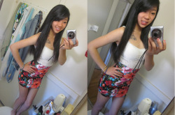 xtheresaaa:  By far, my favorite summer outfit&lt;3.  Instagramming : @xTheresaaa/Theresa K. 
