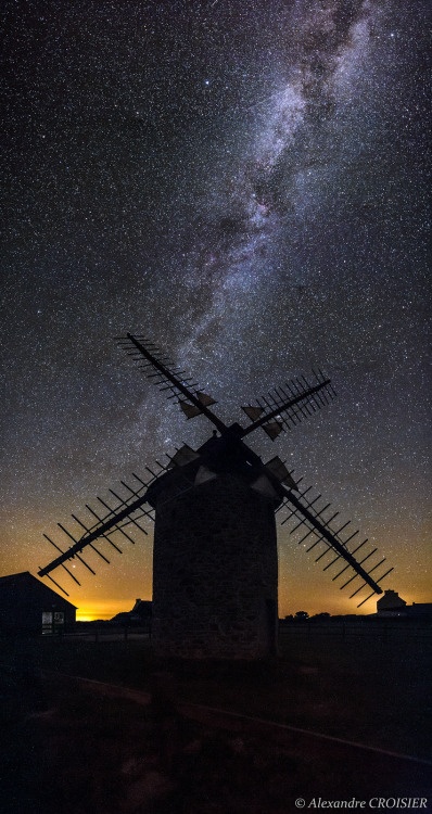 ourinterwebs:Milky WayThis name derives from its appearance as a dim “milky” glowing band arching ac