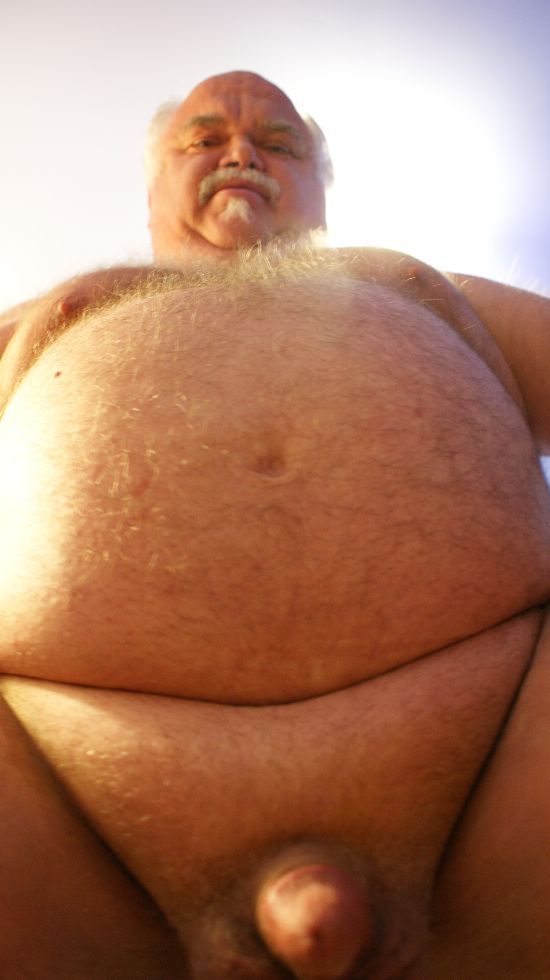 Imagine yourself lying under him, looking up. You see him in the eyes and understand