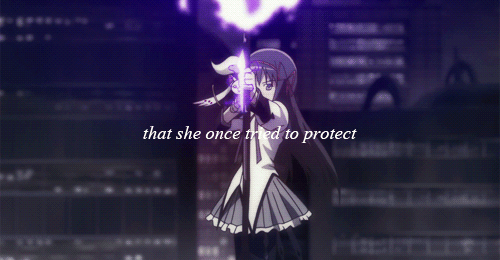 ❝This may be a world with no salvation,where nothing but sadness and hate repeats itself,but even so, this world was a placethat she once tried to protect.So I’ll fight on.❞      