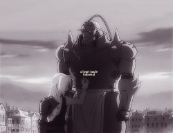  30 Days of Fullmetal Alchemist: Brotherhood |  Day 14: Most memorable quote(s) There’s no such thing as a painless lesson. They just don’t exist. Sacrifices are necessary. You can’t gain anything without losing something first. Although, if