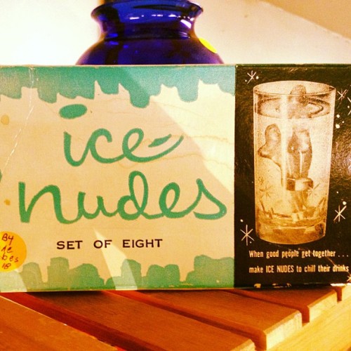Ice nudes. (Taken with Instagram at Miller’s Antique Mall)