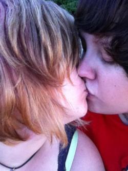 adorablelesbiancouples:  My mama bear and I! 3.28.12&lt;3  :D i love this girl so much &lt;3