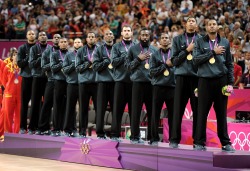 nba:  August 12, 2012: USA Basketball defeats