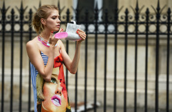 lust-for-fashion:  Fun street style in Paris. 