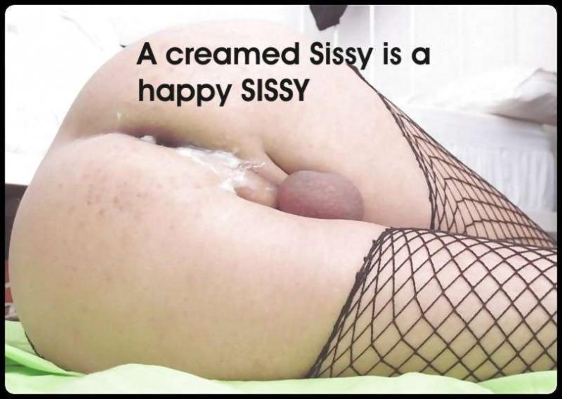 Sissy anal creampie