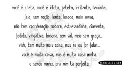 contra o amor não há argumentos.