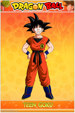 dragon-ball-blog:Teen Goku by *DBCProject