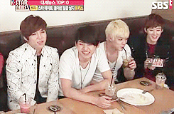 hoontokki:  When talking about Soo’s English skills 