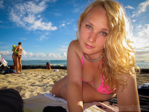   Come visit me at the beach! <3 Kim adult photos