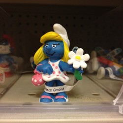 I never understood, even as a child, how the Smurfs thrived with only one female&hellip;.. (Taken with Instagram)