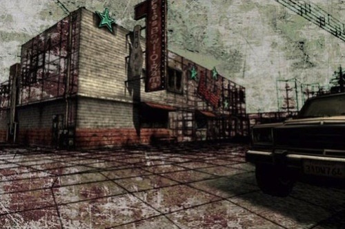 saveroomminibar:  Silent Hill 2. Outdoor Environment Developments from The Art of Silent Hill.