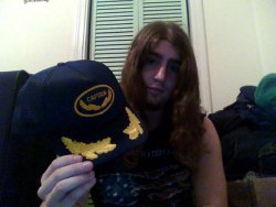 Check out this badass hat I found in my closet :D