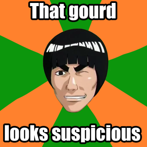 lazerskunk:  Gai sensei is best sensei so here are image macros of him /Iwasted5minutesonthis I’ll go back to real arts now 