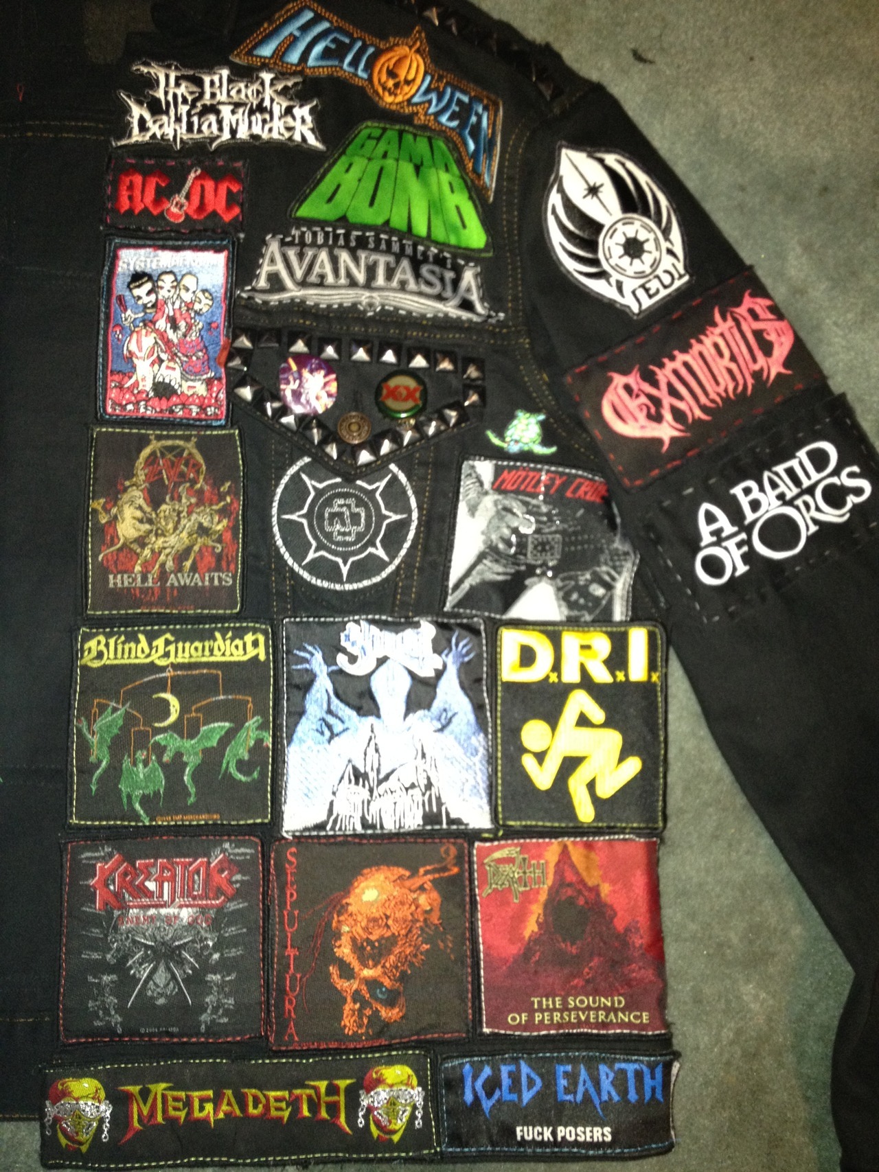 Finally, after 4 months of buying, planning, patience, and work, my love jacket is