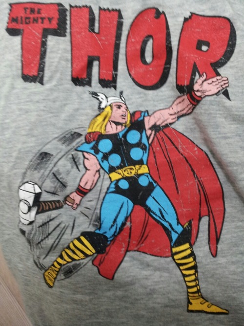 …..So is no one going to help me deal with the fact I cant stop seeing this as Thor wearing sassy knee-high tiger print boots…? no one…? *sob*