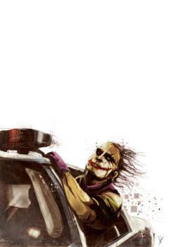septagonstudios:  Marie Bergeron  The Joker is my favorite villain of all time.