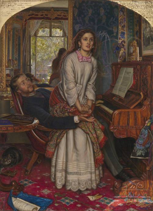 The Awakening Conscience (1853). William Holman Hunt (1827‑1910). Oil on canvas. Tate