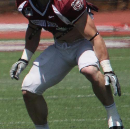 #44 Nick Canavan, Missouri State Bears football, adult photos