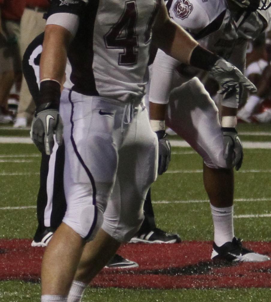 #44 Nick Canavan, Missouri State Bears football, Part IV Part III -Â http://hothungjocks.tumblr.com/post/29339846343/44-nick-canavan-missouri-state-bears-football