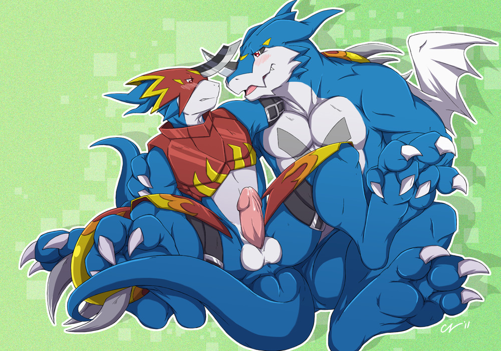 vikros:  I really would like to be in Flamedramon’s spot right now. Exveemon’s