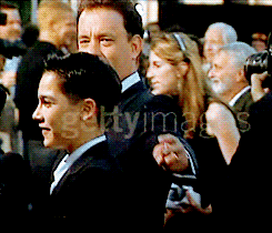 itsfuuh:Tom Hanks and Tyler Hoechlin - ‘Road to Perdition’ Premiere, 2002