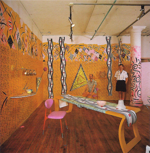 zonkout: Phillip Maberry apartment interior, 1981.