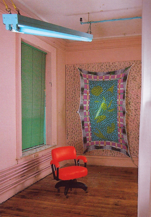 zonkout: Phillip Maberry apartment interior, 1981.