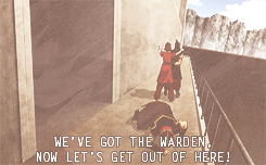 fanbending-blog:  Two Non-Bending ladies impressing their team. 