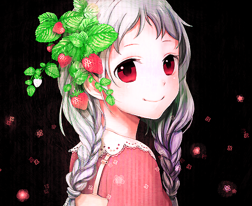 hakaii:  strawberry girl // yume-nee   