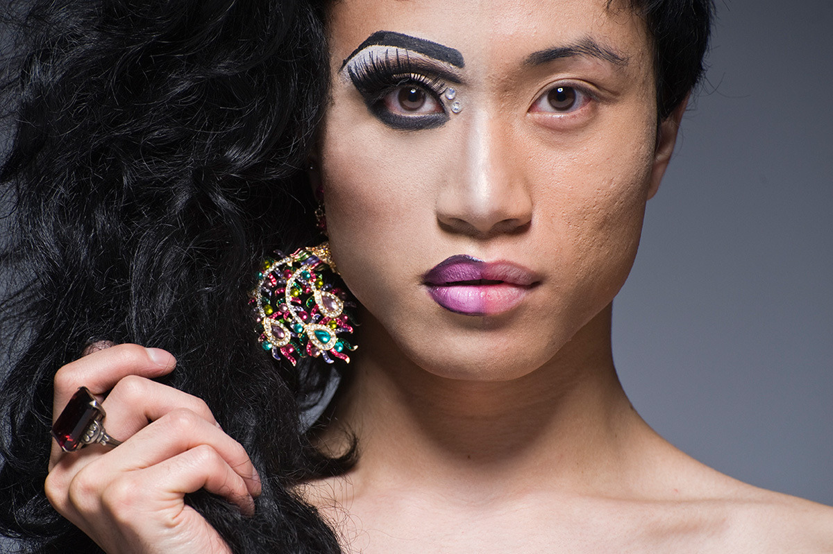 staceythinx:  Half-Drag by Leland Bobbé is an interesting look at the fluidity