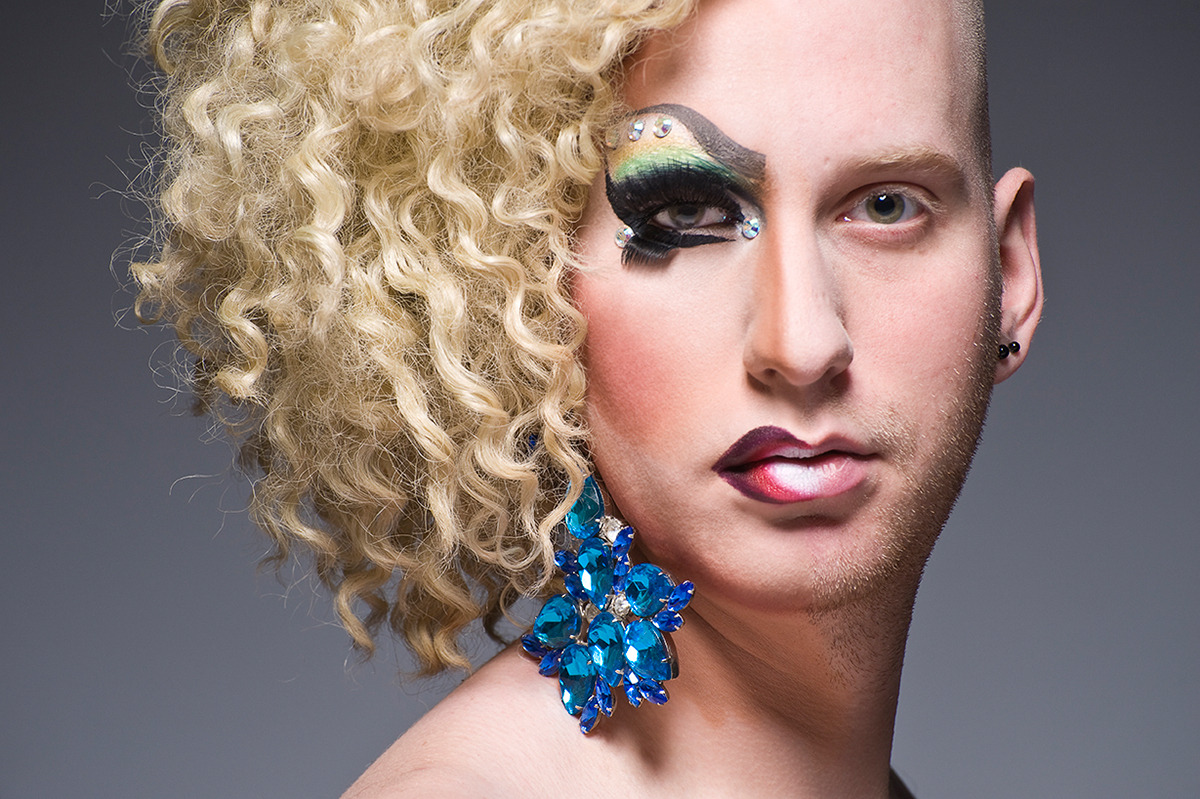 staceythinx:  Half-Drag by Leland Bobbé is an interesting look at the fluidity