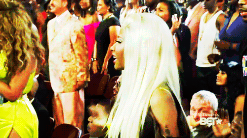 fuckyeahanimatedgif:Nicki Minaj during the Whitney Houston Tribute, BET Awards 2012YASSSSSSSSSSSSSSS