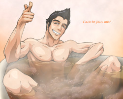 yesyaoiyeah:  Mako from The Legend of Korra drawn by FrailElement Sexy Mako!! hehe 