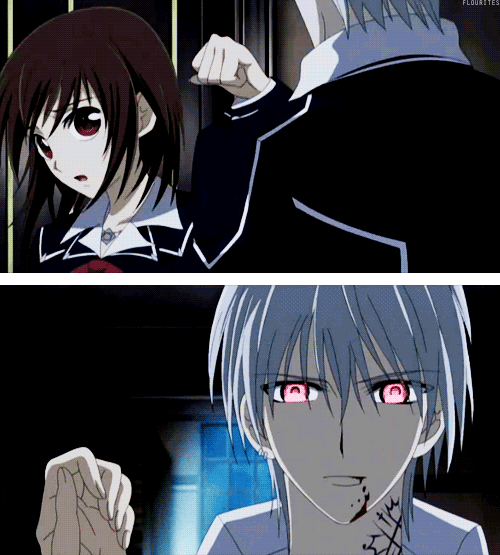 flourites:  Yuuki: What does it taste like, Zero?Zero: What does that have to do with you? 